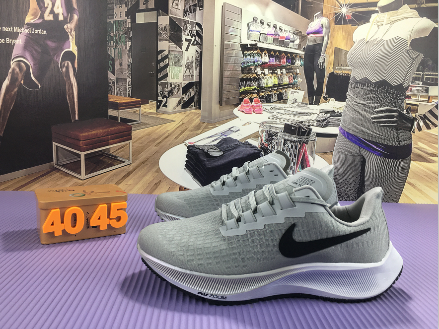 2020 Nike Air Zoom Pegasus 37 Grey Black Running Shoes